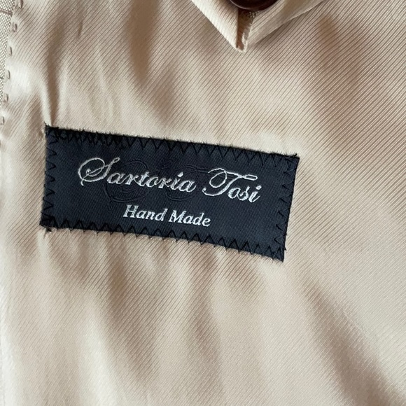 Sartoria Tosi Hand Made Wool/Silk Super 150’s Jacket sz 44R - Picture 11 of 11